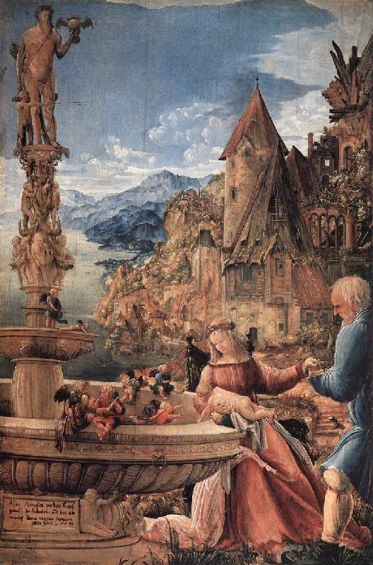 ALTDORFER, Albrecht Rest on the Flight into Egypt